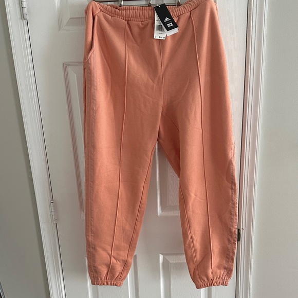 Adidas X Ivy Park Pants - Adidas unisex Peach Jogger Pants